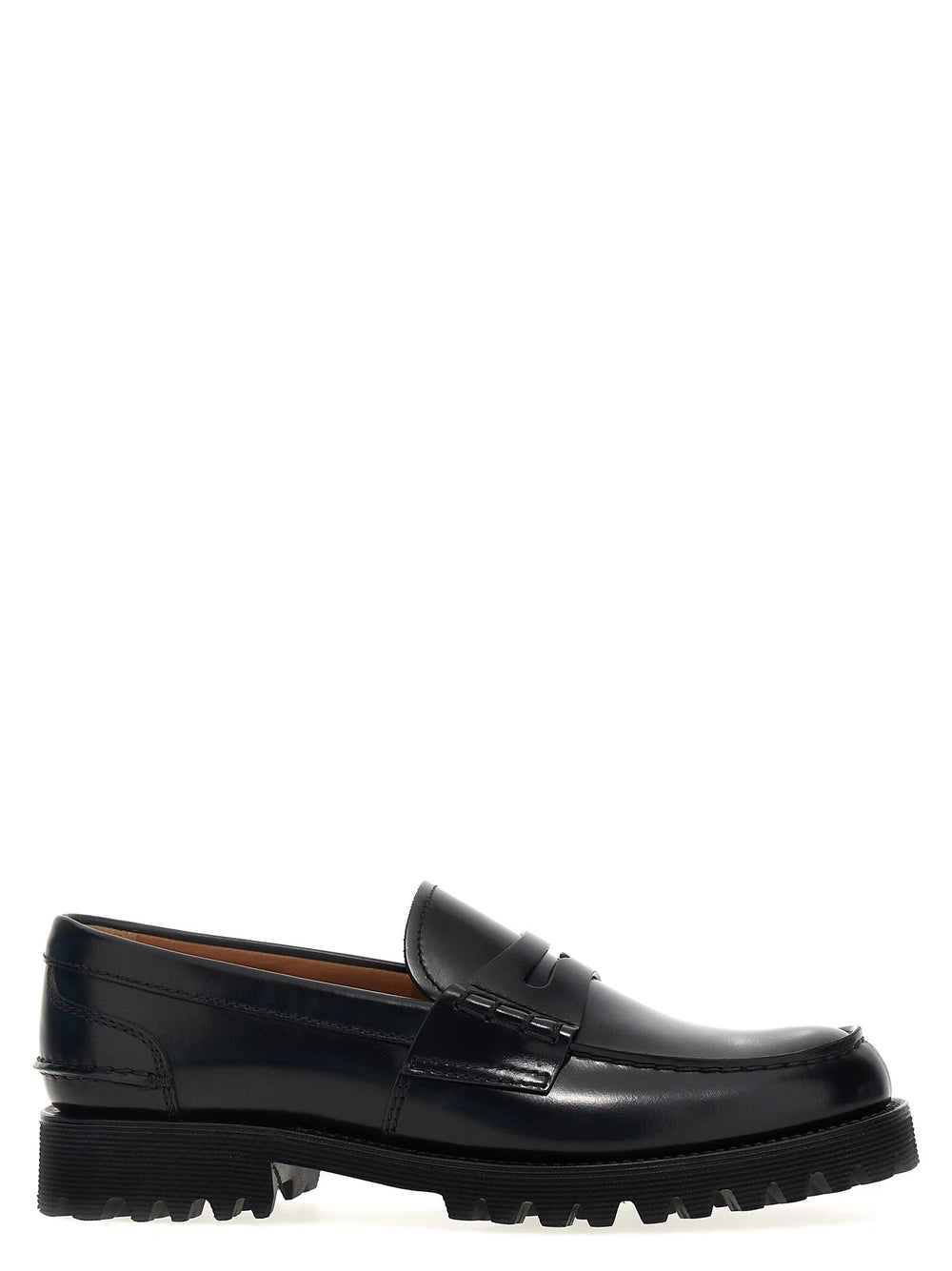 Church’s Black Cowhide Slip-On Loafers - EU41/US11
