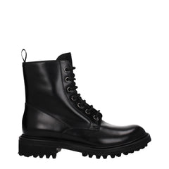 Church’s Black Leather Ankle Boots