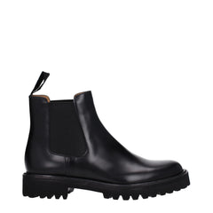 Church’s Black Leather Ankle Boots - EU40/US10