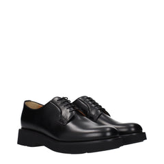 Church’s Black Leather Oxfords And Derbies