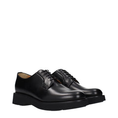 Sapatos Oxford e Derby de couro preto Church’s