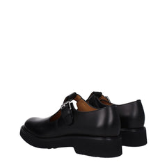 Church’s Black Leather Oxfords And Derbies - EU39/US9