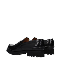 Church’s Black Leather Slip-On Loafers - EU39/US9