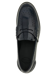 Church’s Blue Calfskin Slip-On Loafers