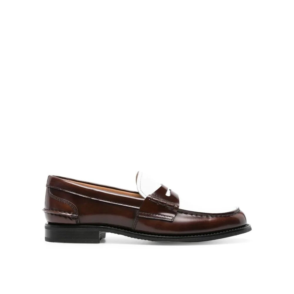 Church’s Brown Calfskin Slip-On Loafers - EU36.5/US6.5