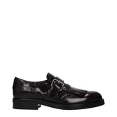 Church’s Red Leather Slip-On Loafers