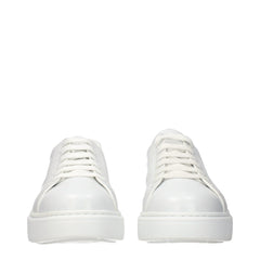 Church’s White Leather Low Top Sneakers - EU38.5/US8.5