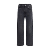 Citizens of Humanity Blue Cotton Straight-Leg Jeans