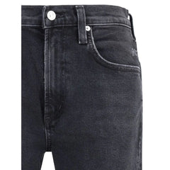 Citizens of Humanity Blue Cotton Straight-Leg Jeans