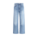 Citizens of Humanity Blue Cotton Straight-Leg Jeans