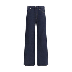 Citizens of Humanity Blue Recycled Cotton Straight-Leg Jeans