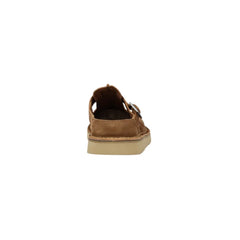 Clarks Beige Suede Leather Clog - EU41.5/US8.5