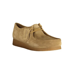 Clarks Beige Suede Men Sneaker - Sneakers