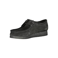 Clarks Black Leather Men Sneaker - EU44/US11