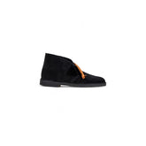 Clarks Black Suede Leather Lace-Up Boots - EU46/US13 - Boots