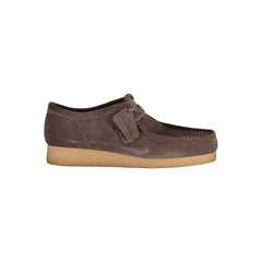 Clarks Brown Leather Men Sneaker - Sneakers