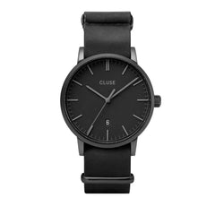Cluse Black Leather Watch - Watches