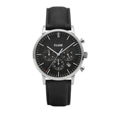 Cluse Black Leather Watch - Watches