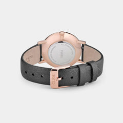 Cluse Gray Leather Watch - Watches