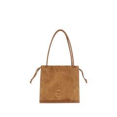 Coccinelle Beige Calf Leather Bos Taurus Handbag