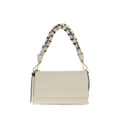 תיק כתף בצבע בז' מעור פרה של קוצ'ינלה