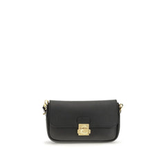 Coccinelle Black Calf Leather Bos Taurus Clutch Bag