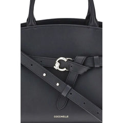 Coccinelle Black Calf Leather Bos Taurus Handbag