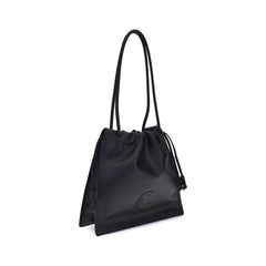Coccinelle Black Calf Leather Bos Taurus Handbag