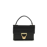 Coccinelle Black Calf Leather Bos Taurus Handbag