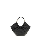 Coccinelle Black Calf Leather Bos Taurus Shoulder Bag