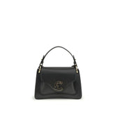 Coccinelle Black Calf Leather Bos Taurus Shoulder Bag