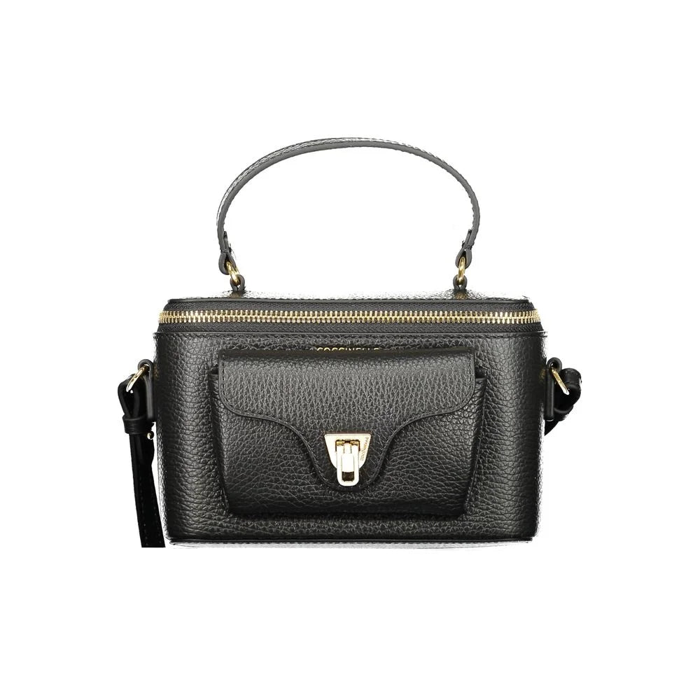 Coccinelle Black Leather Women Handbag
