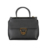 Coccinelle Black Leather Women Handbag - Satchel Bags