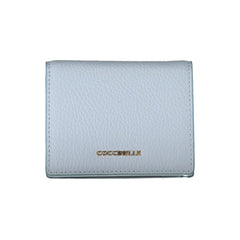 Coccinelle Blue Leather Wallet - Wallets