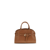 Coccinelle Brown Calf Leather Bos Taurus Handbag