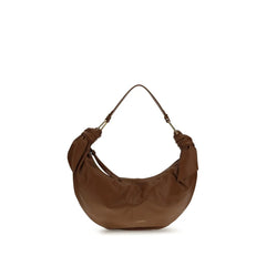 Coccinelle Brown Calf Leather Bos Taurus Shoulder Bag