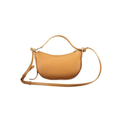 Coccinelle Brown Leather Handbag - Half-Moon Bags