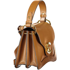 Coccinelle Brown Leather Women Handbag - Shoulder Bags