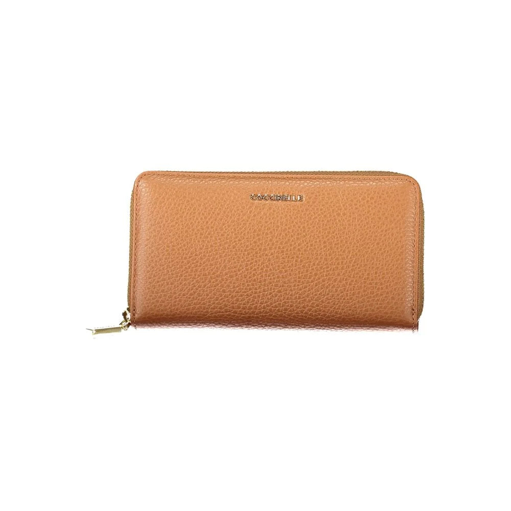 Coccinelle Brown Leather Women Wallet - Wallets