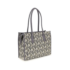 Coccinelle Gray Fabric Shoulder Bag
