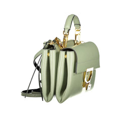 Coccinelle Green Leather Women Handbag - Satchel Bags