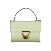 Coccinelle Green Leather Women Handbag - Shoulder Bags