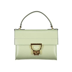 Coccinelle Green Leather Women Handbag - Shoulder Bags