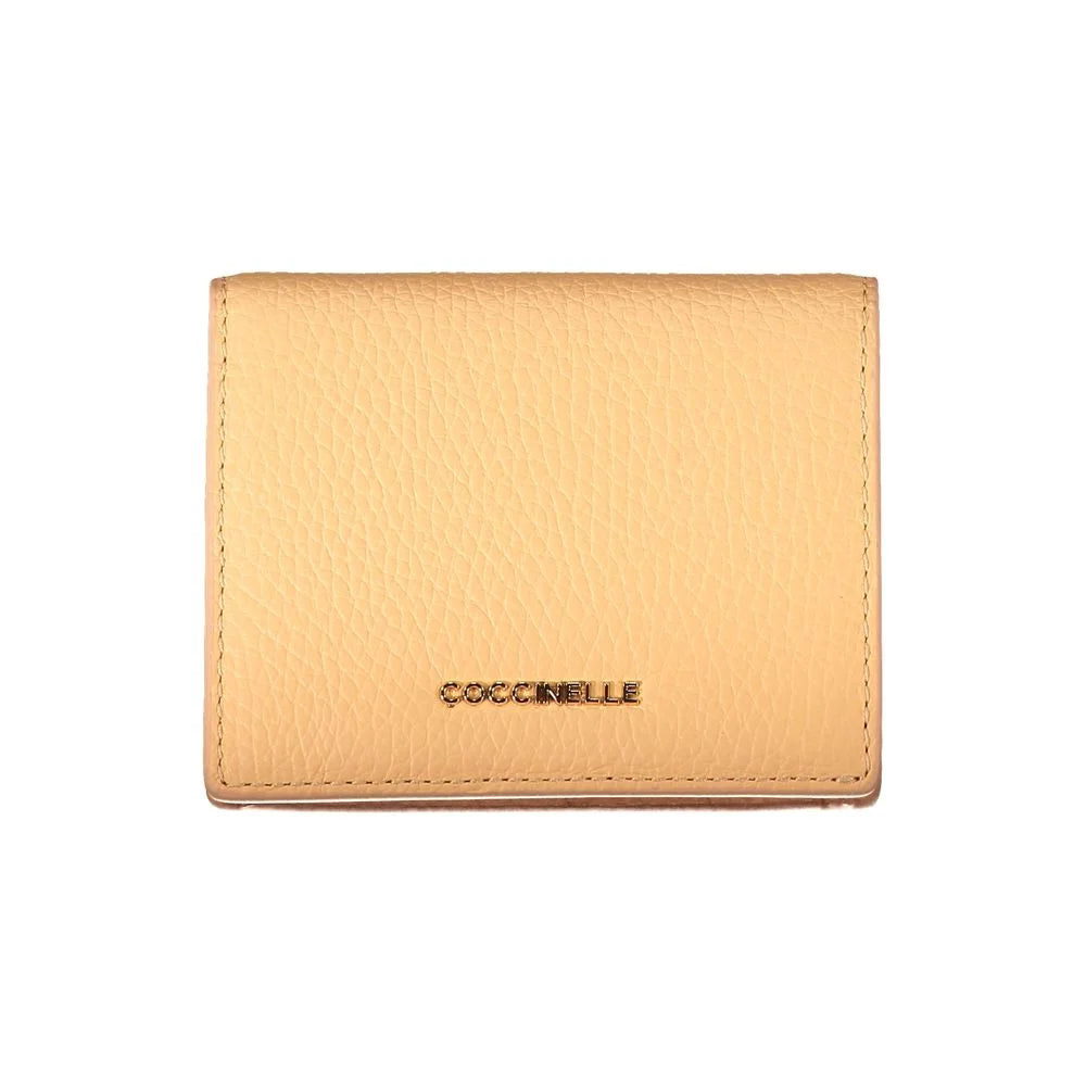 Coccinelle Orange Leather Wallet - Wallets