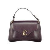 Coccinelle Purple Leather Handbag