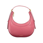 Coccinelle Purple Leather Handbag - Half-Moon Bags