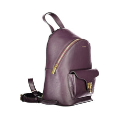 Coccinelle Purple Leather Women Backpack - Backpacks