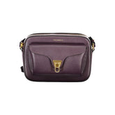 Coccinelle Purple Leather Women Handbag - Cross Body Bags