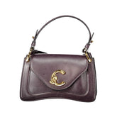 Coccinelle Purple Leather Women Handbag - Shoulder Bags