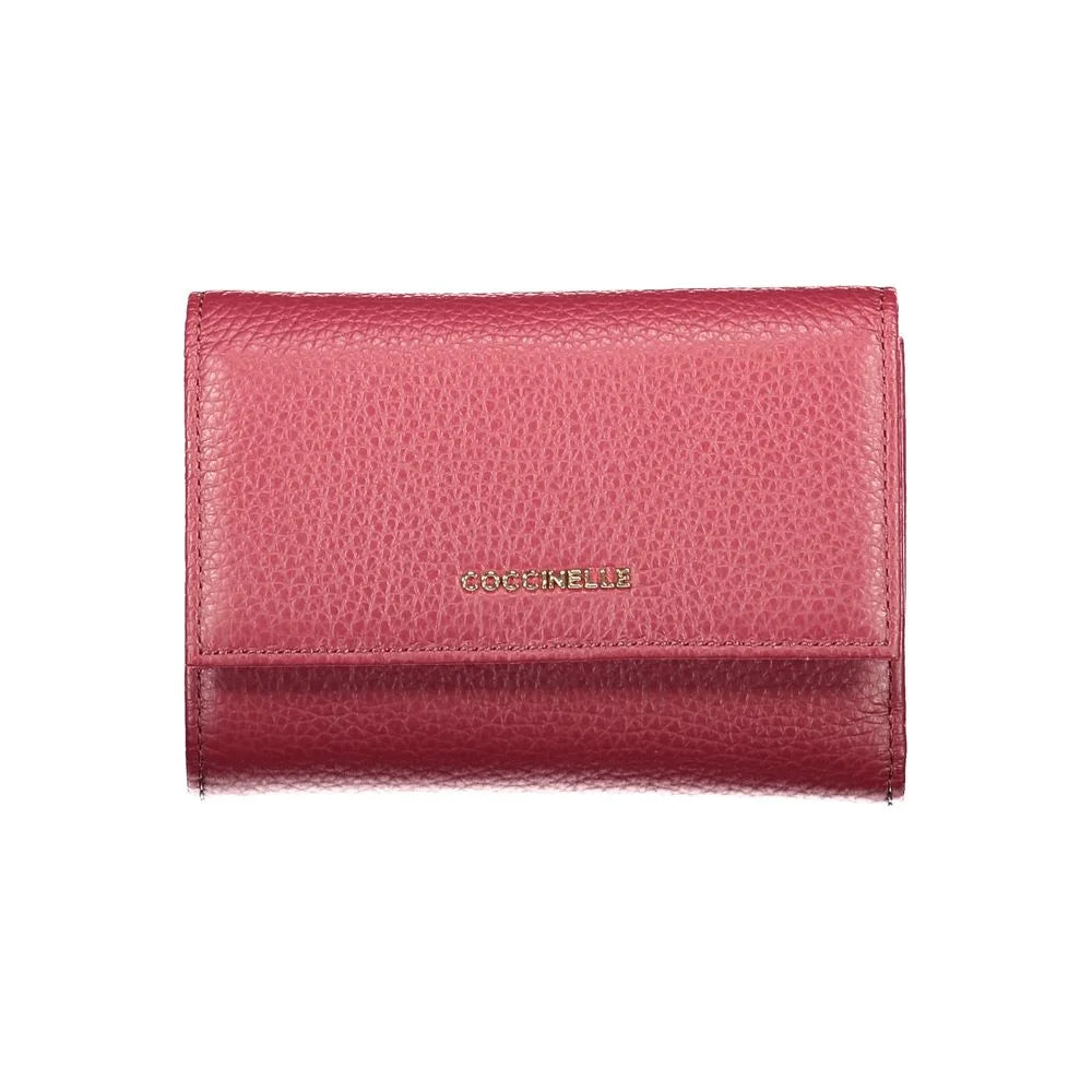 Coccinelle Purple Leather Women Wallet
